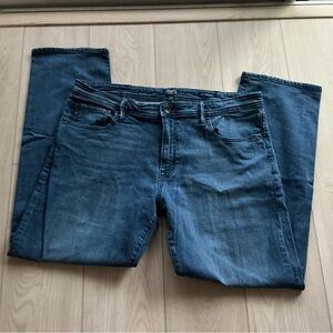 Chaps Men's Slim Straight Jeans - Blue